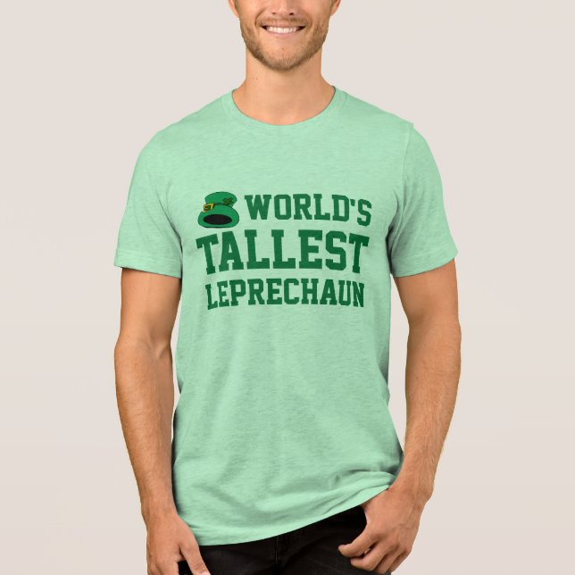 O mais alto Dia de São Patrício Engraçado Leprecha (Frente)