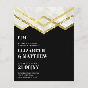 O mais baixo orçamento de casamento FLYER Convide