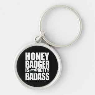 O Maldito Badger É Bonito Chaveiro de Badass