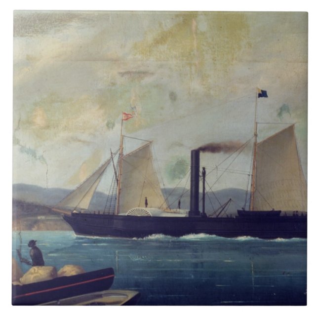 O "Mallorcan", navio em que George Sand e Cho (Frente)