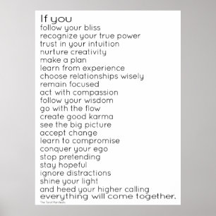 O Manifesto Tarot Poster