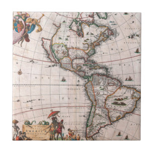 O mapa de Visscher do Novo Mundo