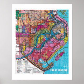 O Mapa Oficial da Cidade de Voltz Poster (2)