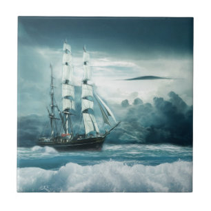 O Mar Cruel - Navio à Vela
