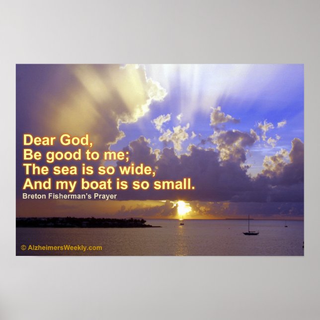 O mar é tão grande poster (Frente)