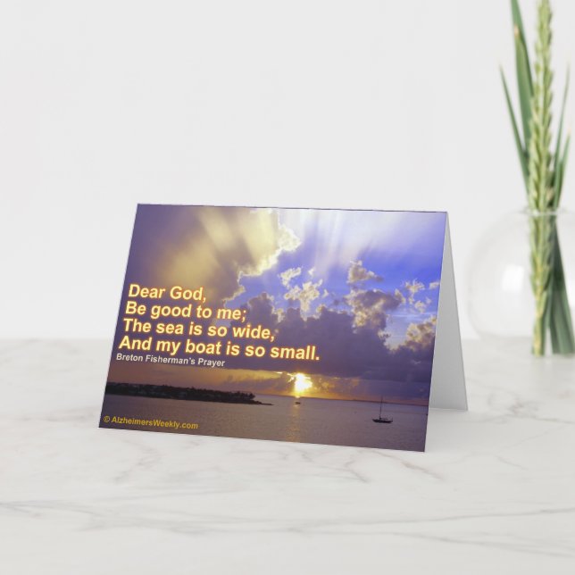 O mar é um cartão de grande satisfação (Frente)