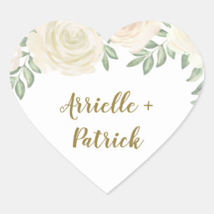 O marfim cora etiquetas do favor do casamento de