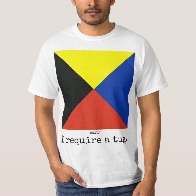 O marinho embandeira a camisa (tribo Zulu), homem (Frente)