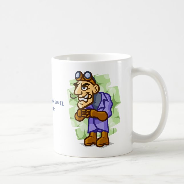 O mau planeja a caneca (Direita)