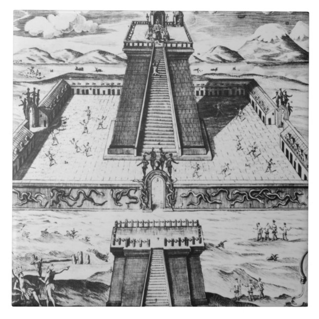 O Mayor de Templo em Tenochtitlan (Frente)