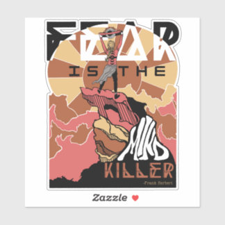 O medo é o adesivo da mente do Assassino