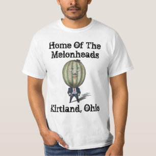 O melão de Melonheads dirige camisetas do Dr.