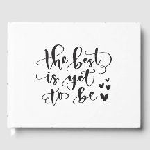 O Melhor Ainda Está Por Vir Livro de Visitantes