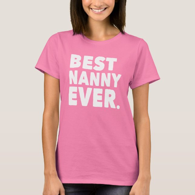 O melhor baby-sitter nunca. (para a camisa escura) (Frente)