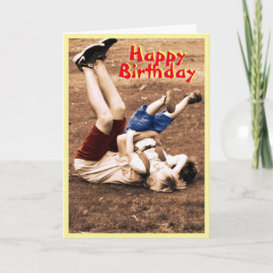 O melhor cartão de aniversário do irmão