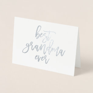 O melhor cartão sempre real da folha da avó