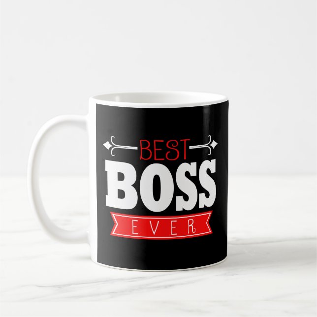 O melhor colega de trabalho da caneca de café do (Esquerda)
