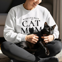 O Melhor Gato Da Mãe Imprime Uma Camiseta Gelada