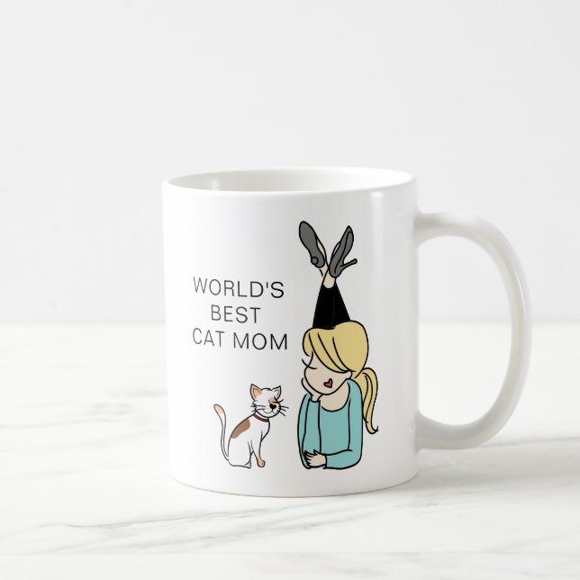 O melhor gato do mundo, caneca de café (Direita)