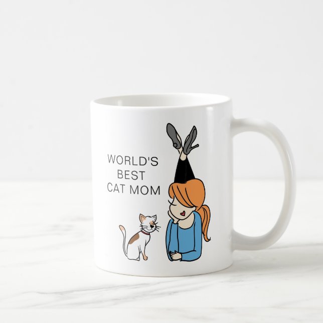 O melhor gato do mundo, caneca de café (Direita)