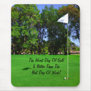 O melhor golfe Mousepad do dia