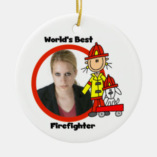 O melhor ornamento de bombeiros do mundo feminino