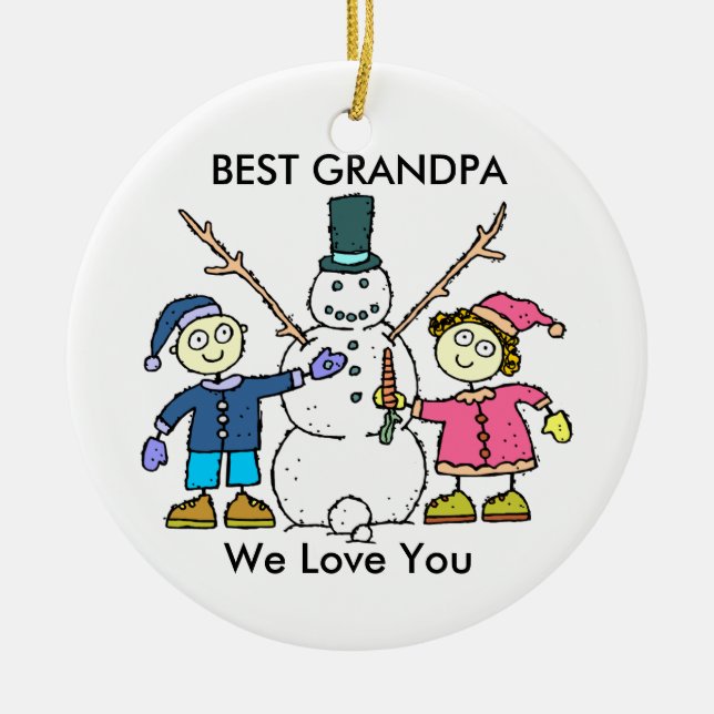 O melhor ornamento do vovô (Frente)