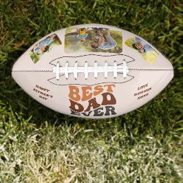 O Melhor Pai Do Groovy Retro De 3 Fotos Personaliz