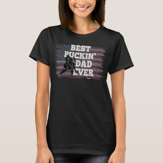 O melhor Pai jamais camiseta hóquei em bandeira am