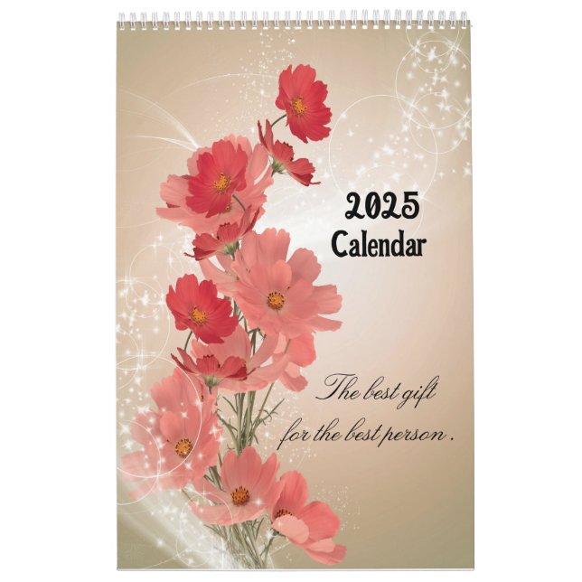O melhor presente para a melhor pessoa calendários (Capa)