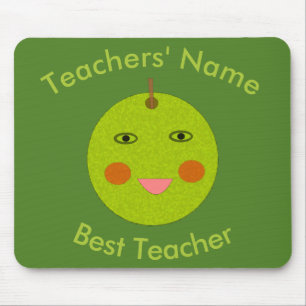 O melhor professor Apple feliz Mousepad
