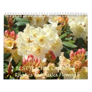 O MELHOR PROFESSOR Oferece Calendário Azalea Rhodi