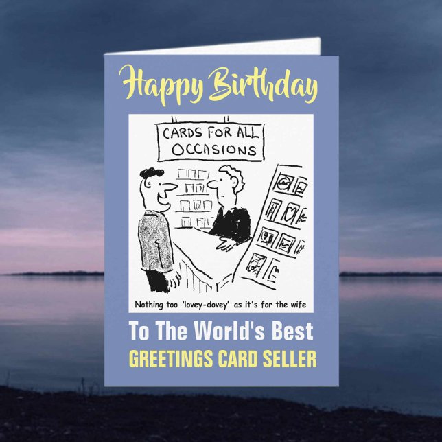 O melhor vendedor de cartões de saudação do mundo (Criador carregado)