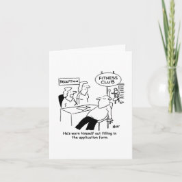 O Membro do Clube de malhações Vestiu a Cartão de 