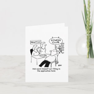 O Membro do Clube de malhações Vestiu a Cartão de