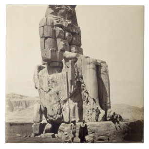 "O Memnon vocal", estátua colossal de Amenhotep I