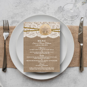 O Menu de Coleção de Casamentos com Dólares de Are