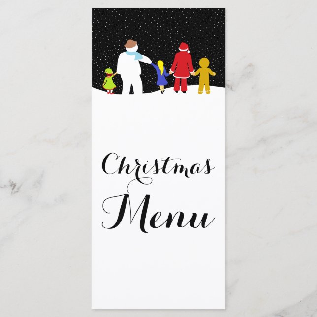 O menu Natal Gang Holiday (Frente)