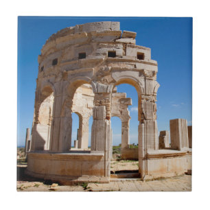 O Mercado, Leptis Magna, Distrito Al Khums