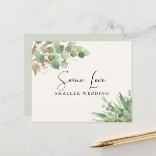 O mesmo amor do orçamento Casamento menor Eucalip