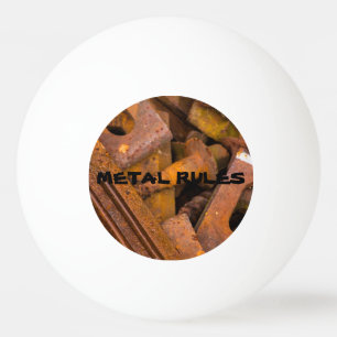 O METAL ORDENA A BOLA DO PING PONG