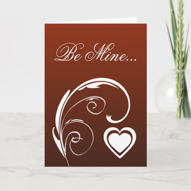 O meu cartão do Dia dos Namorados do Querido (Frente)