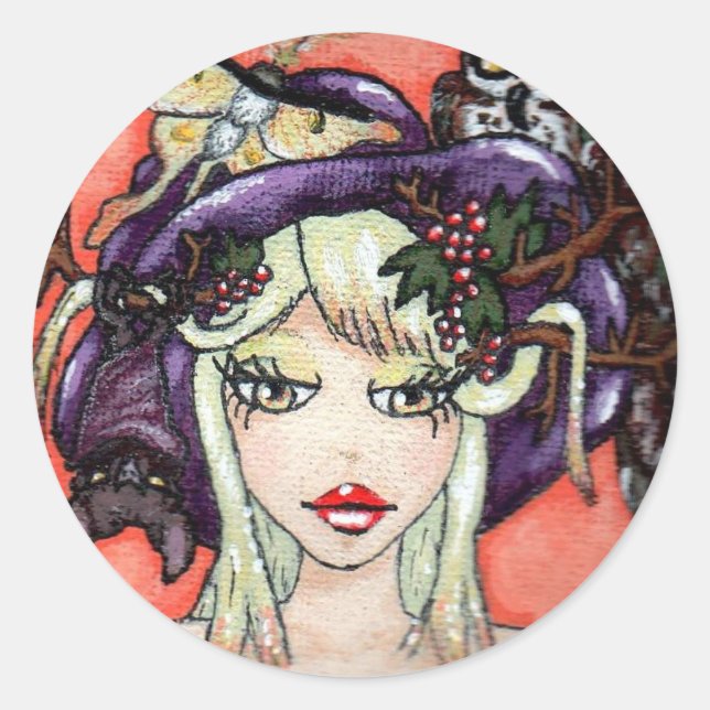 "O Meu Chapéu Também É Fabuloso!" Adesivo (Frente)