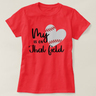 O Meu Coração Está Naquele Camisa De Basebol