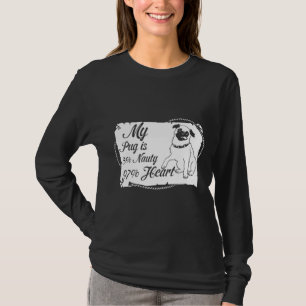 O MEU PUG É A Camisa 3 NADY 97 HEART Clássica 326
