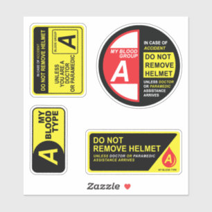 O Meu Sangue Tipo Um Pacote De Adesivos