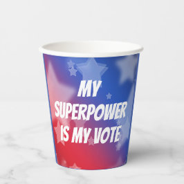 O meu superpoder é o meu voto