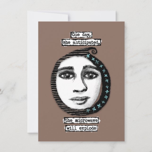 O Micro-Ondas Explodirá Cartões Saudáveis (Frente)