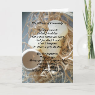 O Milagre do Cartão de Amizade