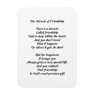 O milagre do ímã da amizade